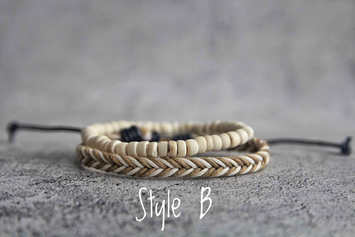 Beach Bracelets, Surfer bracelets, Yoga Boho Beaded Bracelet, Gift for her, Mens bracelet set, Gift for him