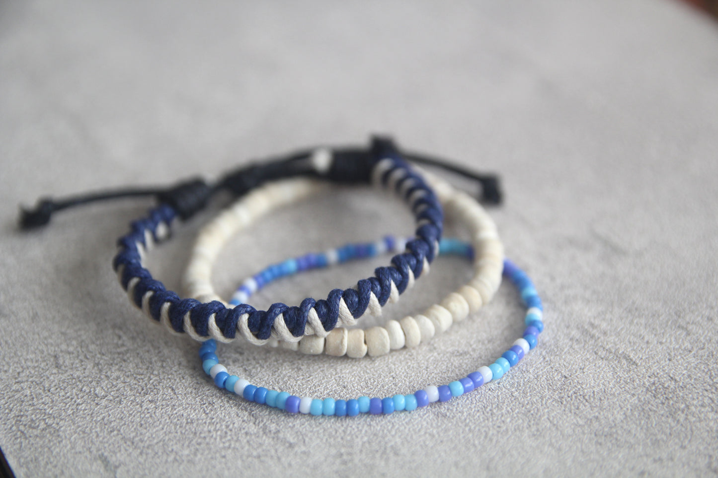 Surfer bracelets for men and women, Boho Beaded Bracelet Set, beach bracelets, Summer bracelet set, Waterproof bracelets set