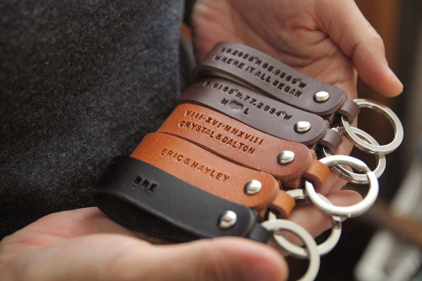 Gift for Him, Personalized Gift for Dad, Fathers Day Gift, Drive safe keychain